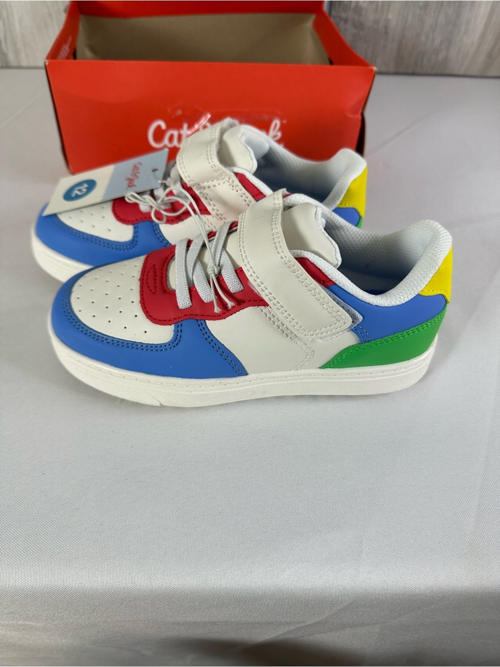 Cat & Jack Toddler Multicolor Low-Top Sneakers -12